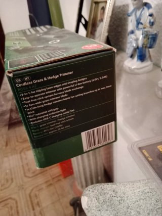 Tijera Cortacésped, Arreglasetos Recargable