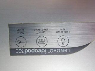 Portátil Lenovo i3 6006U Plata ideapad 320