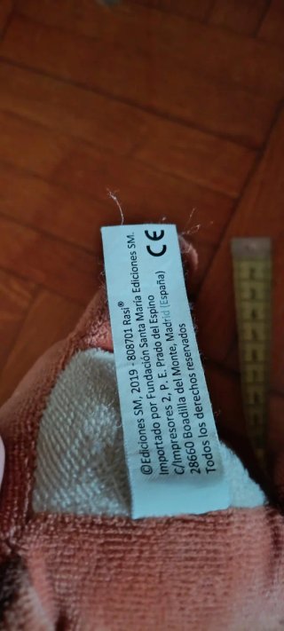Peluche ardilla Rasi SM 17 cm