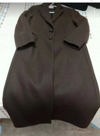 Cappotto lungo da donna marrone