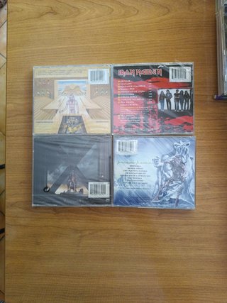 Iron Maiden cd's