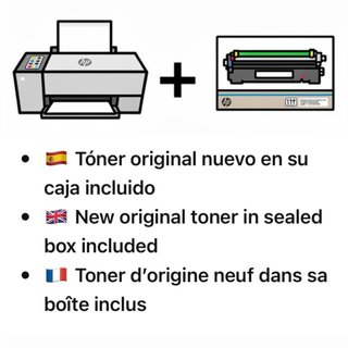 Stampante HP LaserJet M110we + Toner nuovo