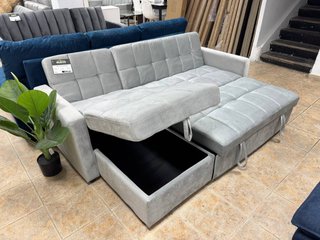 Sofá Reclinable Cama Grande Gris Nuevo