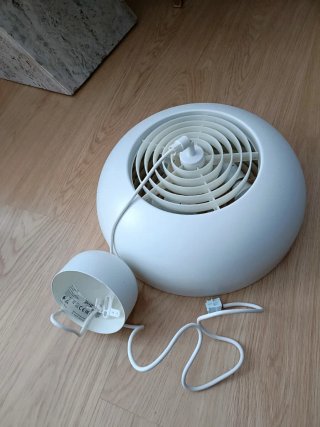Lámpara moderna blanca