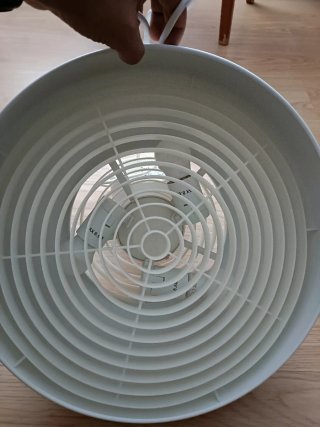 Lámpara moderna blanca