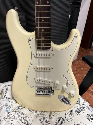 Guitarra Eléctrica Harley Benton Blanca