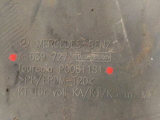 GUARNECIDO PUERTA DELANTERA IZQUIERDA MERCEDES-BE