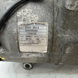 Compresor aire acondicionado Nissan Qashqai 92600BR21A