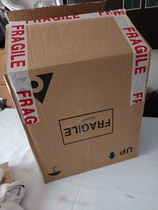 Cajas mudanza usadas una vez en Junio.
