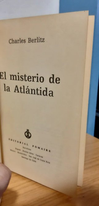 El misterio de la Atlántida de Charles Berlitz