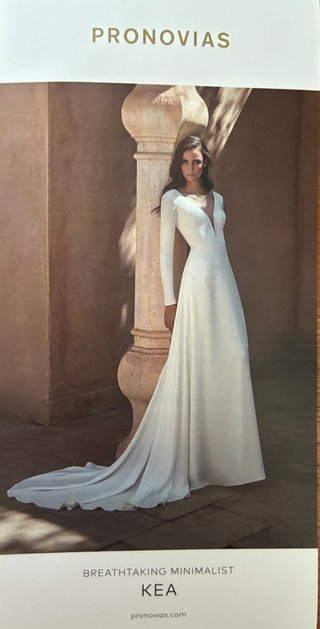 Vestido Novia Pronovias Kea 2025 Blanco