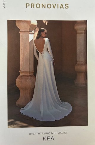 Vestido Novia Pronovias Kea 2025 Blanco