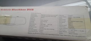 Espejo retrovisor con pantalla
