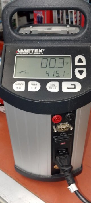 Calibrador Temperatura AMETEK JOFRA CTC-650A