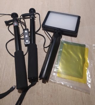 Kit Iluminación LED Neewer ZC-10S Nuevo