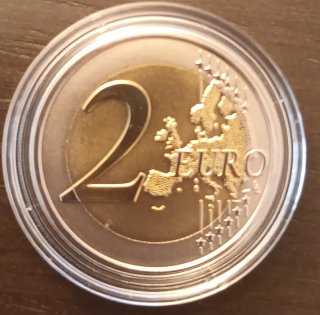 Moneda 2 Euros Conmemorativa de Italia 2026