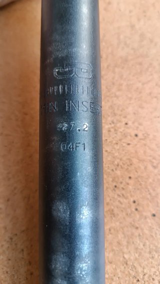 Tija de sillín para bicicleta