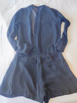 Mono corto camisa Zara Talla M