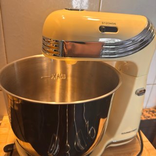 Batidora amasadora Gourmetmaxx retro