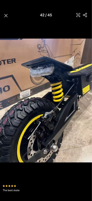 Patinete eléctrico 59km/h