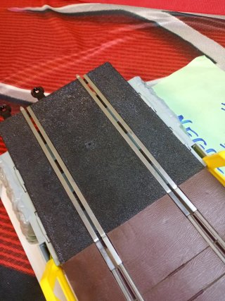 Scalextric Pista Cambio Rasante Badén Puente