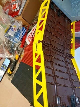 Scalextric Pista Cambio Rasante Badén Puente