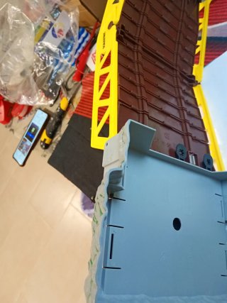 Scalextric Pista Cambio Rasante Badén Puente