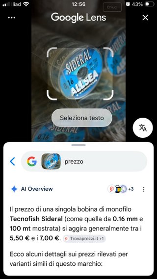 Lenza da pesca 0,16 SIDERAL ALLSEA