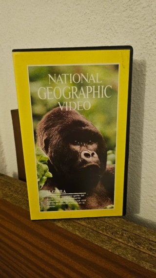 4 VHS National Geographic Documentales