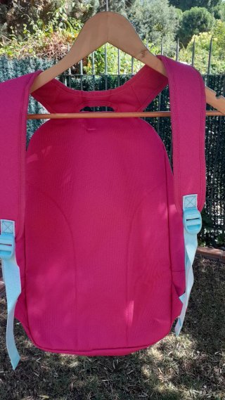 Mochila Reebok Rosa y Blanca NUEVA