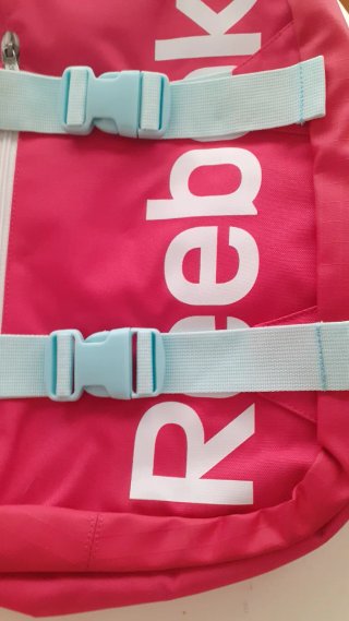 Mochila Reebok Rosa y Blanca NUEVA