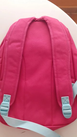 Mochila Reebok Rosa y Blanca NUEVA