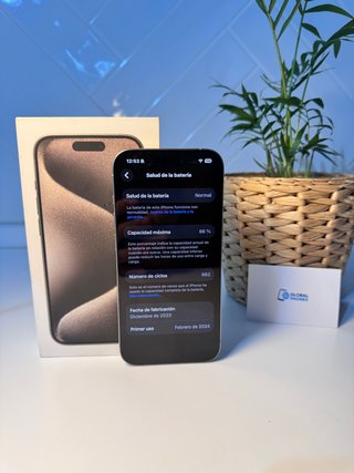 iPhone 15 Pro 100% ORIGINAL IMPECABLE 256gb