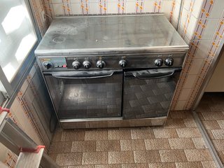 Cocina portátil gas butano y horno eléctrico