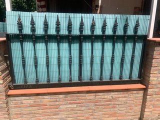 8 Rejas de forja para exteriores 1 cancela