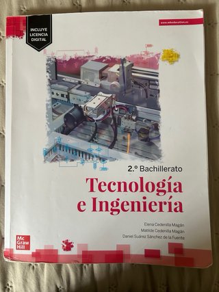 Libros 2ºBachillerato tecnológico. Huerta Salama