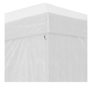 Carpa Blanca 3x3 m con Paredes Laterales