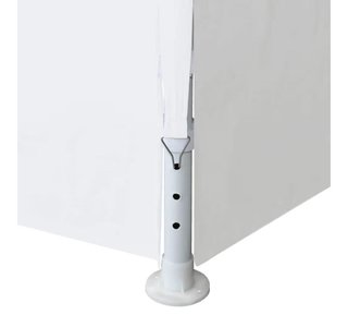 Carpa Blanca 3x3 m con Paredes Laterales