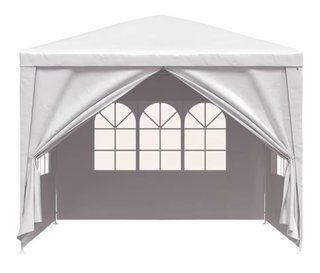 Carpa Blanca 3x3 m con Paredes Laterales