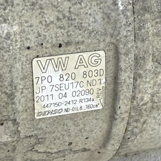 Compresor aire acondicionado Porsche Cayenne 3.0 TDI 7P0820803D