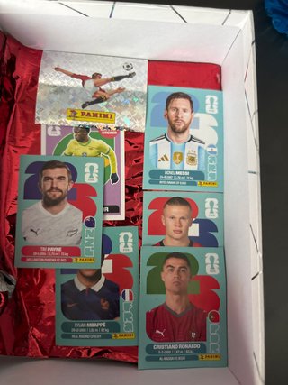 Panini Mundial 2026Cromos Messi, CR7, Mbappé