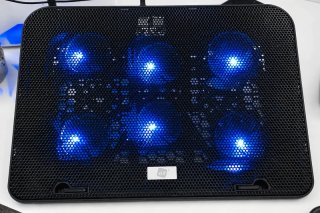 Base Refrigeradora NK 6 Ventiladores LED