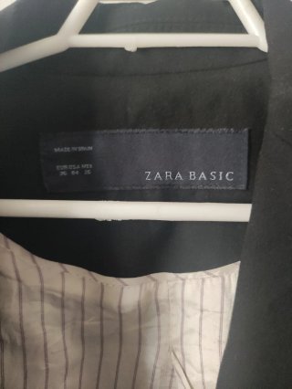 Americana Zara Negra Talla 36