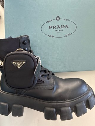 Botas Prada Monolith Talla 39