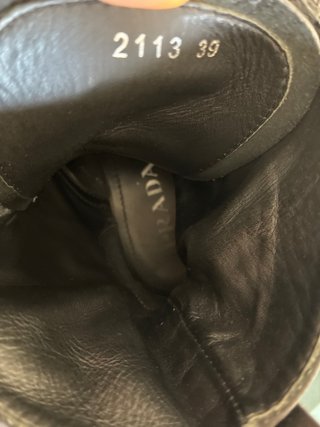Botas Prada Monolith Talla 39