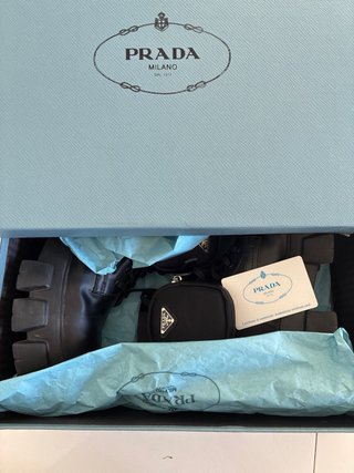 Botas Prada Monolith Talla 39