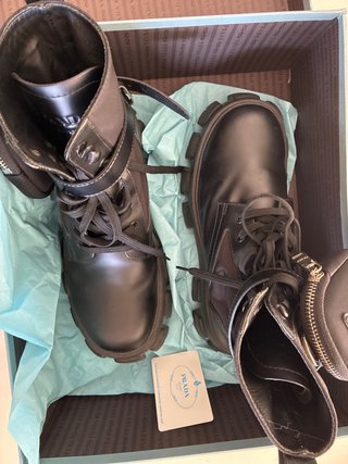 Botas Prada Monolith Talla 39