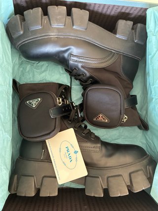 Botas Prada Monolith Talla 39