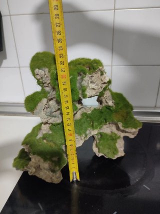 Piedra Decoración Acuario Musgo