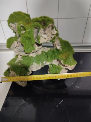 Piedra Decoración Acuario Musgo